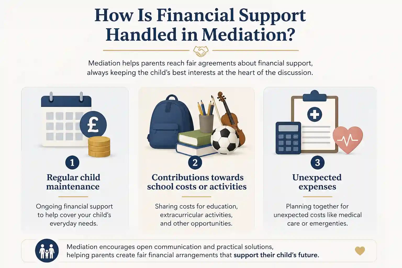 How Is Financial Support Handled in Mediation Guildford