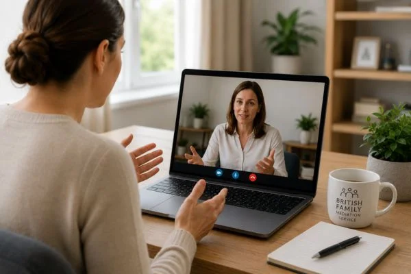 Image of online mediation Guildford book in NOW